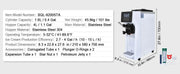 Bild in Galerie-Viewer laden, Amocart Commercial Ice Cream MachineSingle Flavor Countertop Soft Serve Ice Cream Maker Touch Screen Auto Clean Pre-cooling