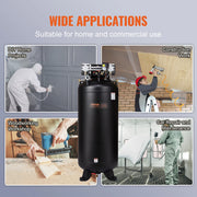 Bild in Galerie-Viewer laden, Amocart 80 Gallon Air Compressor 6.5HP 145PSI Oil Free Air Compressor Ultra Quiet Compressor for Industrial Sites Auto Repair