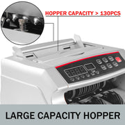 Charger l'image dans la visionneuse de galerie, Amocart 1000Pcs/Min Money Counter Business Cash Register Euros Bills Fake Banknote Detector by UV & MG Function for Banks Shops