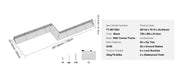 Bild in Galerie-Viewer laden, Amocart Chicken Tunnels 157.5 x 39.4 x 24.2 in Chicken Tunnels for Yard Portable Chicken Tunnels for Outside Corner Frames