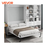 Bild in Galerie-Viewer laden, Amocart Murphy Bed Kit Full Size Vertical Deluxe DIY Wall Mechanical Hardware Pneumatic Lever Heavy Duty Frame for Guestroom