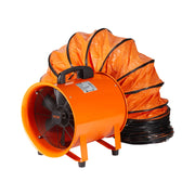 Charger l'image dans la visionneuse de galerie, Amocart 16 Inch Por Exhaust Fan, Industrial Cylinder Blower with Duct Hose for Dust Removal