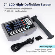 Load image into Gallery viewer, Industrial 3VA LCD DRO Readout 300x192x78mm 4kg Linear Error Compensation Precision Machining CNC Equipment Display System