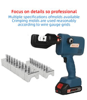 Load image into Gallery viewer, Portable Electric Hydraulic Crimping Plier SME-70 4-70mm² Lithium Battery Copper Aluminum Terminal Charging for Electrician