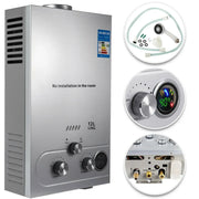 Load image into Gallery viewer, Gas LPG Water Heater 6/8/10/16/18L Propane Portable Instand LPG Wall-Mounted Tankless Water Heater Digital Display