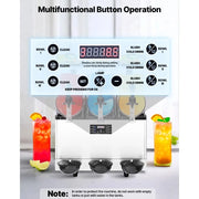 Charger l'image dans la visionneuse de galerie, 【Premium】Amocart 15L Commercial Frozen Drink Maker Triple Tank Slushy hine Slushie Maker hine for Home Party Restaurants Cafe