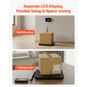 Charger l'image dans la visionneuse de galerie, Amocart 440lbs/200kg Digital Postal Scale 0.35oz/3.5oz Dual Accuracy Weight Scale with Hold/Tare Function for Packages Postage