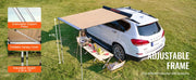 Bild in Galerie-Viewer laden, Amocart Vehicle Awning Retractable Car Side Awning Car Awning with Waterproof Storage Bag Suitable for Truck SUV Van Campers