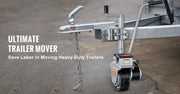 Bild in Galerie-Viewer laden, Amocart 5000lbs Electric Trailer Dolly 12V Trailer Jockey Wheel with 22 ft/min Speed & Adjustable Height for Moving Caravan