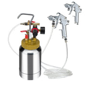 Bild in Galerie-Viewer laden, Amocart 2L/0.5gal Spray Paint Pressure Pot Tank Lightweight Air Paint Pressure Pot 1.8mm Nozzle Spray Paint Gun 3m Hoses