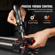 Bild in Galerie-Viewer laden, Amocart 1/4" Torque Screwdriver Drive Screwdriver Torque Wrench Electrician Torque Screwdriver with Scale 10-70 in/lbs Torque