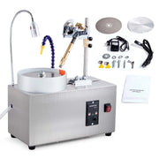 Charger l'image dans la visionneuse de galerie, Amocart Gem Faceting Machine 180W Jade Grinding Polishing Machine 0-2980RPM Adjustable Rotating Speed Rock Jewel Angle Polisher