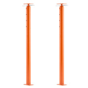 Load image into Gallery viewer, Amocart 2Pack 11200LBS House Floor Jacks 54-150in Height Adjustable Support Beam Basement Jack Post Pole for Leveling Temporary