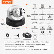 Charger l'image dans la visionneuse de galerie, Amocart Ball Vise 3" 5" Engraving Setting Tool Standard Rotation Engraving Block Vise Attachment Jewelry Engraving Block Tools