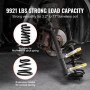 Bild in Galerie-Viewer laden, Amocart Strut Spring Compressor Macpherson Strut Spring Compressor Kit Interchangeable Fork Strut Coil Extractor Remover Tool