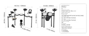 Load image into Gallery viewer, Amocart Electric Drum Set 32 Drum Kits & 480 Sounds, USB MIDI Supported 8 / 10 in Quiet Mesh+10 in Cymbals Drum Sticks Easy Use
