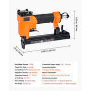 Charger l'image dans la visionneuse de galerie, Amocart 22Gauge Pneumatic Staple Gun for 71Series Fine Wire Staples 9.1mm Crown 4-16mm Length 70-110PSI Air Staple Gun for Wood