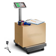 Charger l'image dans la visionneuse de galerie, Amocart Computing Digital Platform Scale 660 lbs Load with LB/KG Tare Price Calculator Stainless Steel High-Definition Display