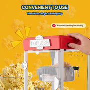 Charger l'image dans la visionneuse de galerie, Amocart 4Oz Popcorn Maker Commercial Popcorn Machine Countertop Popcorn Maker Includes Tabletop Popcorn Maker 1.5 Gal per Batch