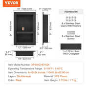 Charger l'image dans la visionneuse de galerie, SucceBuy Shower Niche Ready for Tile Shelf Organizer Corners Niche Recessed Sealed Protection Soap Storage for Shower Bathroom