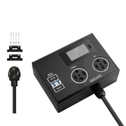 Bild in Galerie-Viewer laden, Amocart Smart Power Distribution for Dryer and EV, 3-Color LED Indicator, With NEMA 14-30 Plug, NEMA 14-30 & NEMA 14-50 Outlets