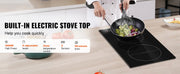 Bild in Galerie-Viewer laden, Amocart 2 Burners Electric Induction Cooktop Stove Hob Built-in Burner Cooker Sensor Touch Control Magnetic Cooker Hot Plate