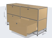Bild in Galerie-Viewer laden, Tv Stand Storage Cabinets Corner Cabinet Metal Storage Display Cabinet Living Room Cabinets Furniture