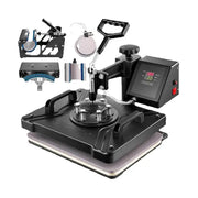 Charger l'image dans la visionneuse de galerie, Amocart 5 6 8 in 1 Heat Press Machine T shirt Heat Transfer Printer Muntifunctional Sublimation Mug/Latte Mug/Hat/Plate/Bottle