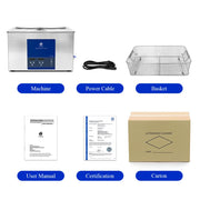 Load image into Gallery viewer, 30L Industrial Ultrasonic Cleaner Sonic Equipment Metal DPF Engine Parts Oil Degreaser Ultrasound Cleaning Machine Bath Tank