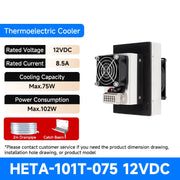 Load image into Gallery viewer, ENMG High-Power Semiconductor Refrigeration Chip Cooling Module for Industrial Cabinet Fan Radiator Electronic Air Conditionet.