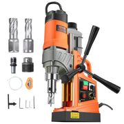 Bild in Galerie-Viewer laden, Amocart Magnetic Drill 1450W Motor Boring Diameter 2810 lbf Portable Electric Mag Drill Press Variable Speed Drilling Machine