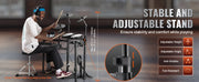 Load image into Gallery viewer, Amocart Electric Drum Set 32 Drum Kits & 480 Sounds, USB MIDI Supported 8 / 10 in Quiet Mesh+10 in Cymbals Drum Sticks Easy Use