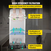 Load image into Gallery viewer, Amocart Hand Dryer Machinery Automatic High-speed Jet Double-sided Secure Robust Material Blade for Washroom Multicolor