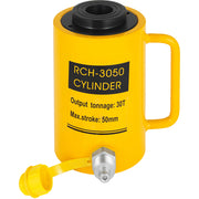 Charger l'image dans la visionneuse de galerie, Amocart 20/30/60T Hollow Hydraulic Cylinder Jack 50/100mm Plunger Ram Hydraulic Solid Cylinder Hydraulic Jack for Car/Van/Boat