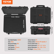 Bild in Galerie-Viewer laden, Amocart Hard Pistol Cases w/ Pre-cut PU Foam Lining Waterproof Dustproof Hard Gun Case for 1/2/5/6 Pistol Lockable Pistol Case