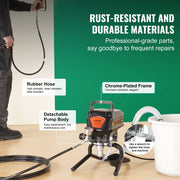 Charger l'image dans la visionneuse de galerie, Amocart 750W 950W Airless Paint Sprayer 3000PSI High Efficiency Electric Airless Sprayer Handheld Paint Sprayers Home Interior