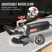 Bild in Galerie-Viewer laden, Amocart Wet Polisher 800W 4inch Concrete Grinder Wet Grinder Machine for Marble Granite Stone Rock Tile Equipped W/ GFCI Switch