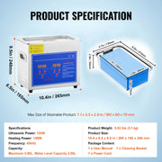 Charger l'image dans la visionneuse de galerie, Amocart 1.3L 2L 3L 6L 10L 15L 22L 30L Ultrasonic Cleaner Lave-Dishes Portable Heated Washing Machine Ultrasound Home Appliances
