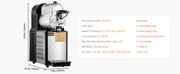 Load image into Gallery viewer, Amocart 3L Commercial Slushy Machine Single Tank Frozen Drink Machine Stainless Steel Margarita Smoothie Frozen Drink Maker
