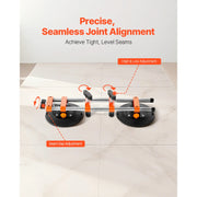 Bild in Galerie-Viewer laden, Amocart 2PCS Manual Seamless Stone Seam Setter with 6in Vacuum Suction Cups Marble Stone Splicing Installation Tool for Tile