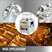 Bild in Galerie-Viewer laden, Amocart KT-185 Magnetic Tumbler Jewelry Polisher Mini Metal Finisher Finishing Machine 110V/220V Gold Precision Parts Polisher