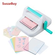 Charger l'image dans la visionneuse de galerie, Amocart 6/9in Manual Die Cutting Embossing Machine Portable Cut Machines Opening Scrapbooking Machine Full Kit For Arts Crafts
