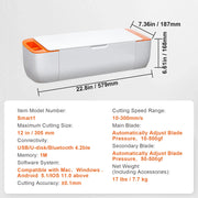Charger l'image dans la visionneuse de galerie, 【Upgraded】Amocart Vinyl Cutter hine Compatible with iOS Android Windows Bluetooth Connectivity DIY Cutting hine for Cards D