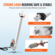 Charger l'image dans la visionneuse de galerie, Amocart 12V Linear Actuator 150MM 300MM 500MM 1000N Electric Linear Motor Controller Homeuse with Mounting Bracket IP54 Protect