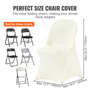 Bild in Galerie-Viewer laden, Amocart 30/50pcs Spandex Wedding Chair Seat Cover Washable Protective Slipcovers for Wedding Banquet Universal Chair Cover