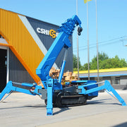 Load image into Gallery viewer, Customized Crawler Telescopic Boom Spider Crane with Hydraulic Remote Control,with Long Arm Fly Jib
