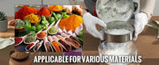 Bild in Galerie-Viewer laden, Amocart 150-2500g Electric Grain Mill Grinder Commercial Swing Spice Grinders for Dry Herbs Grains Spices Cereals Coffee Corn