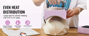 Charger l'image dans la visionneuse de galerie, Amocart Hat Press Machine Mini Hat Heat Press for Caps Cap Heat Press Machine Safety Base and Glove Automatic Shut-Off Purple