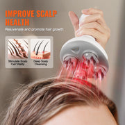 Charger l'image dans la visionneuse de galerie, Amocart Electric Scalp Massager Rechargeable Head Massager Hair Growth Waterproof Portable Kneading Electric Scalp Scratcher
