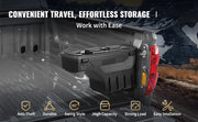 Load image into Gallery viewer, Amocart Truck Bed Storage Box Passenger Side Lockable Lid Waterproof ABS Wheel Well with Password Padlock Tool Box for Trucks